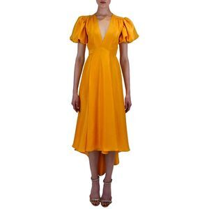Azeeza Womens Florence Wrap Style Midi Dress